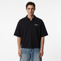 RIPE Oversized Polo Shirt - Black