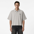 RIPE Oversized Polo Shirt - Grey