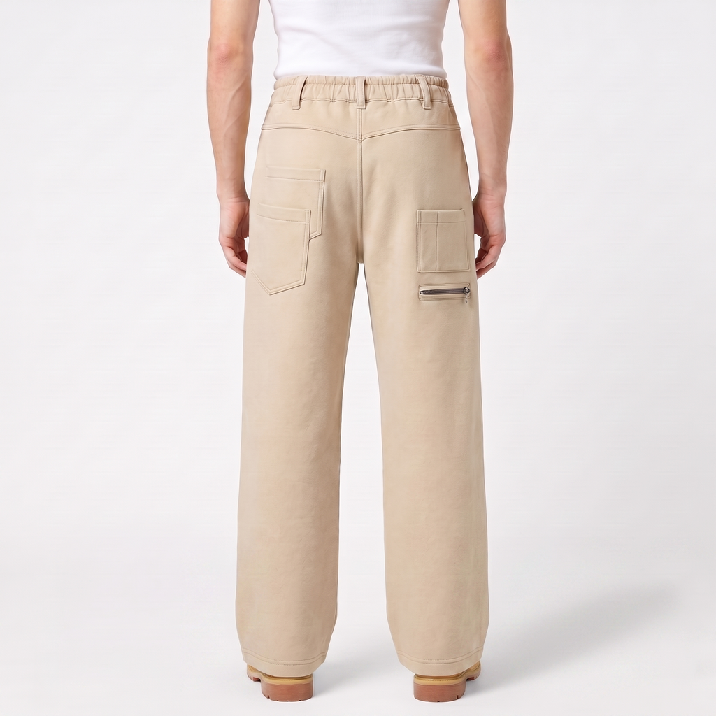 RIPE Oversized Sweatpants - Beige