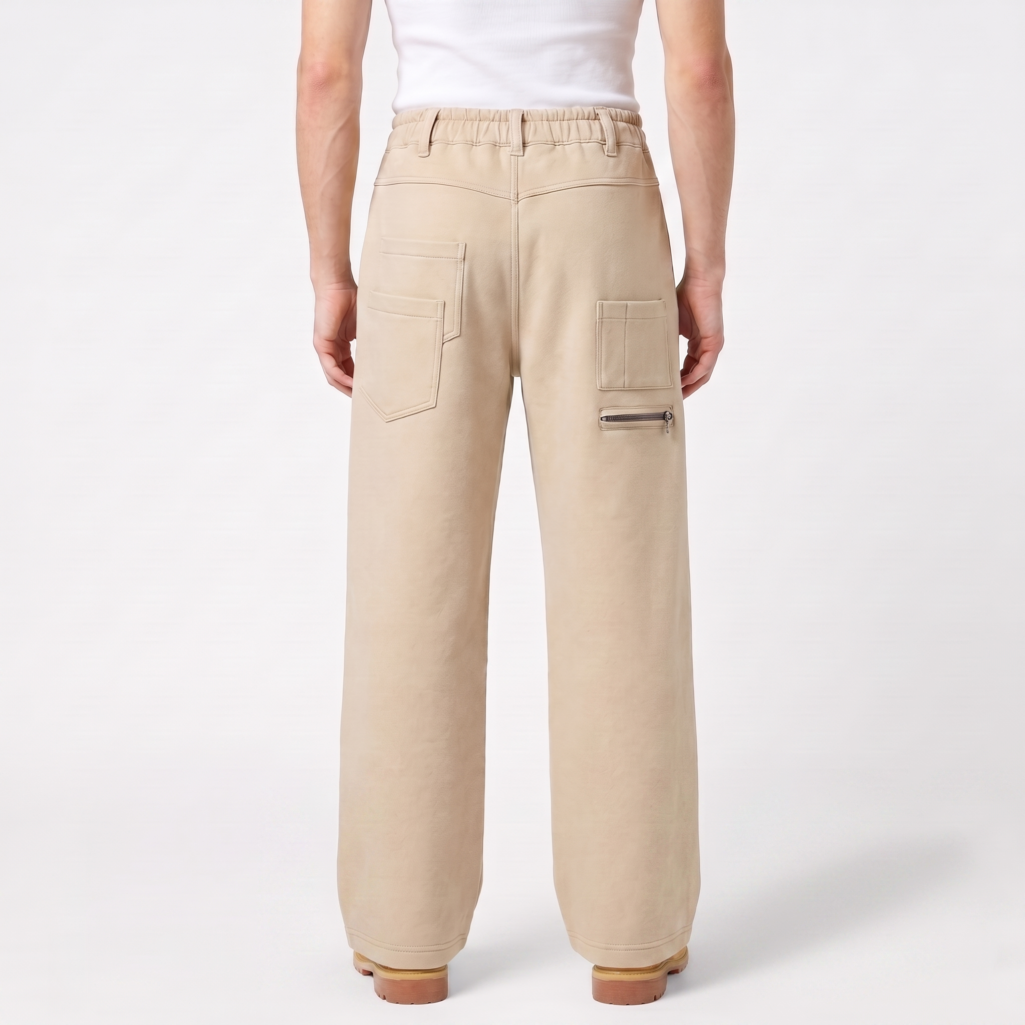 RIPE Oversized Sweatpants - Beige