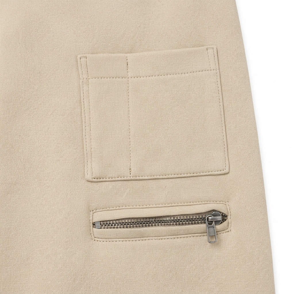 RIPE Oversized Sweatpants - Beige