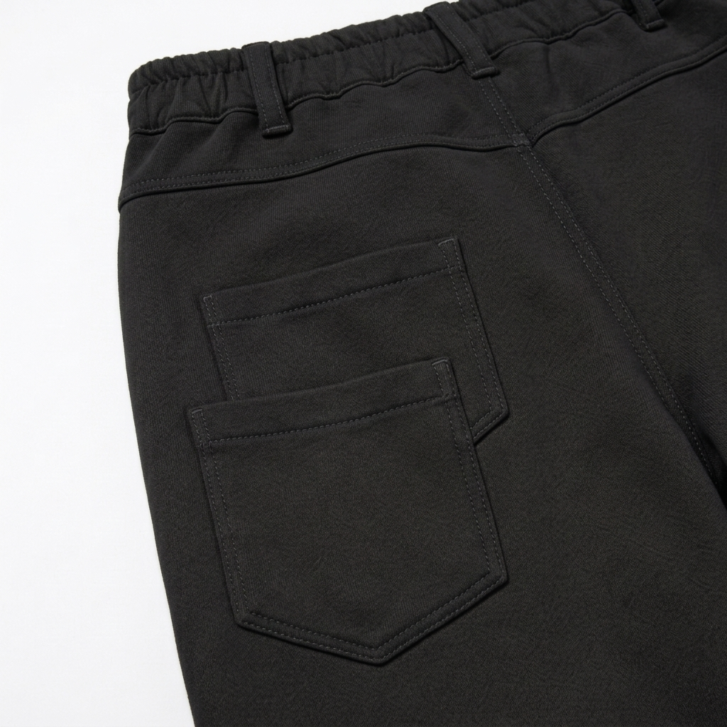 RIPE Oversized  Sweatpants - Black