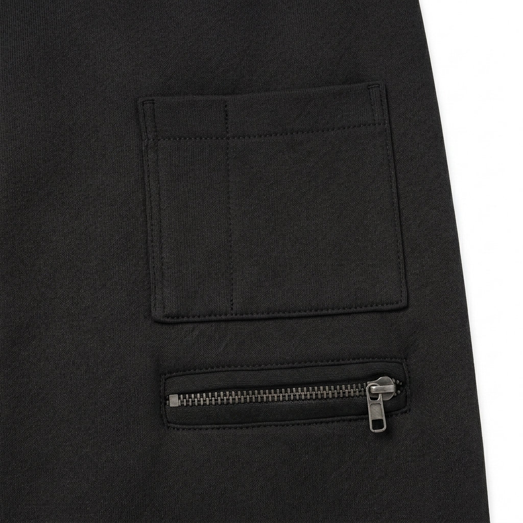 RIPE Oversized  Sweatpants - Black
